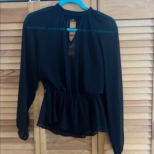 Elegant Black Women's Top
